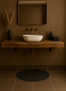 Edle Waschtischplatte aus Alteiche – OAK1 SPA16