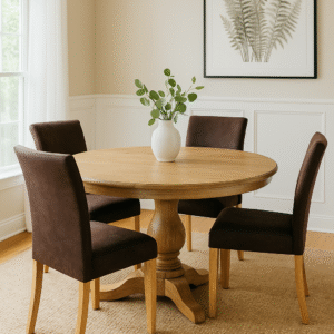 Leila Chair – Schlanker Polsterstuhl mit zeitloser Eleganz