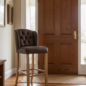 Roxette Barstool – Moderner Barhocker mit Stoff & Samt | OAK1