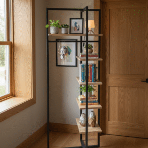 Aachen Coat Hanger – Industrial Garderobe aus Wildeiche & Stahl | OAK1